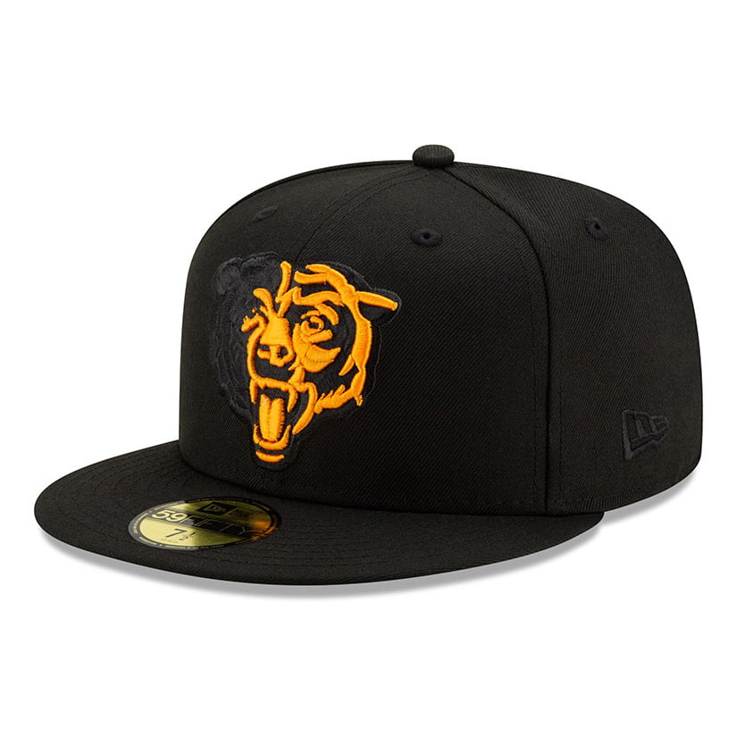 New Era 59FIFTY Chicago Bears Baseball Cap - NFL Elements 2.0 - Black ...