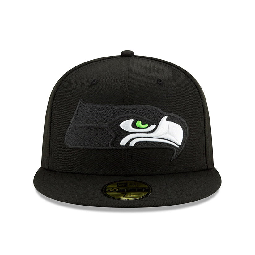 New Era 59FIFTY Seattle Seahawks Baseball Cap - NFL Elements 2.0 - Black