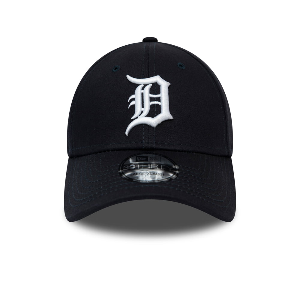 New Era 39THIRTY Detroit Tigers Baseball Cap - MLB League Essential - Navy Blue