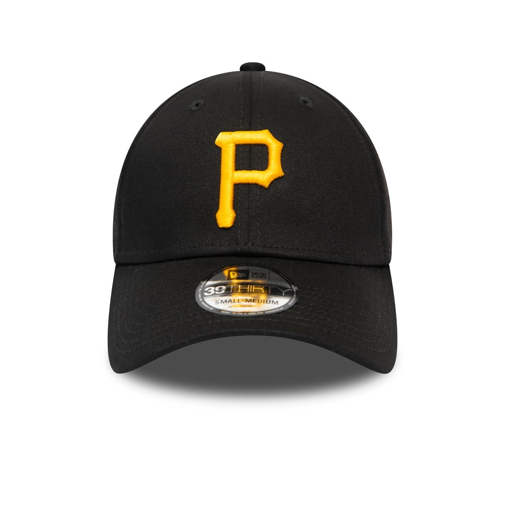 New Era 39THIRTY Pittsburgh Pirates Baseball Cap - MLB League Essential - Black