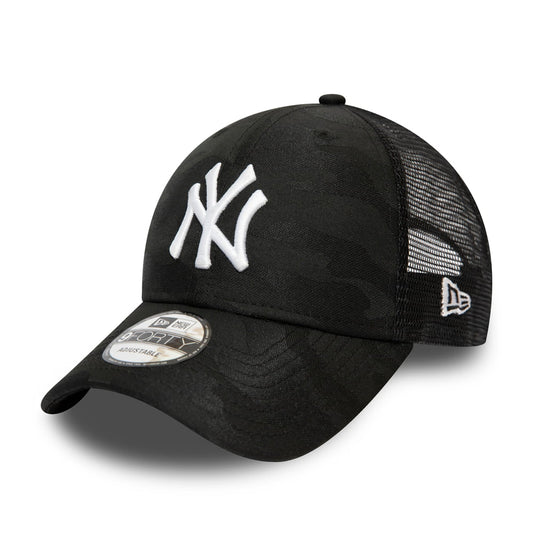 New Era 9FORTY New York Yankees Trucker Cap - MLB Seasonal The League - Black