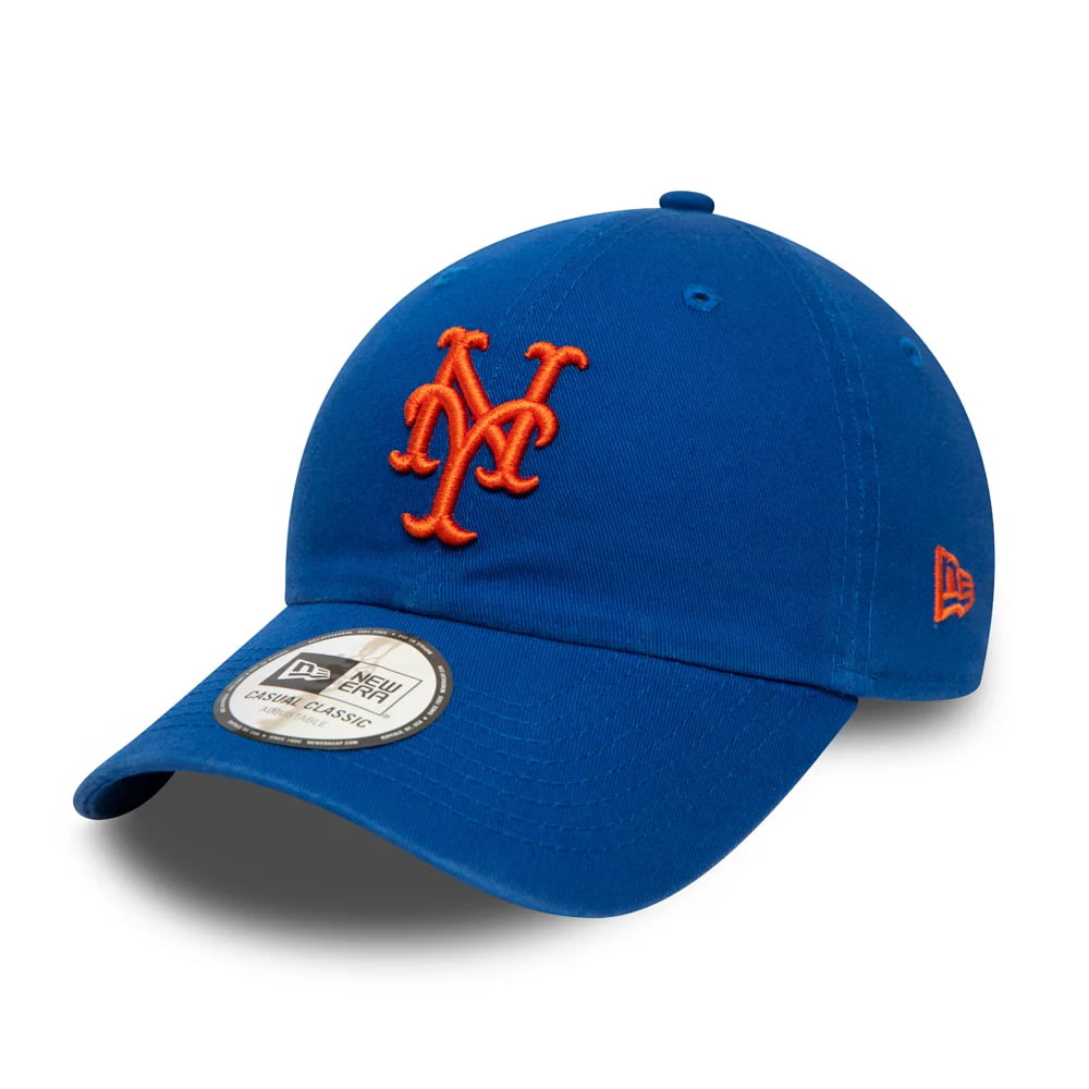 New Era 9TWENTY New York Mets Baseball Cap - MLB Washed Casual Classic - Blue