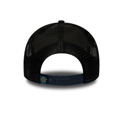 New Era Bear Tattoo Trucker Cap - Navy Blue