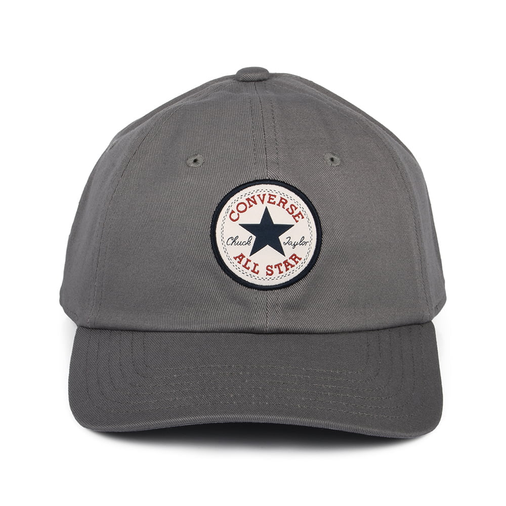 Converse Tip Off Cotton Baseball Cap - Heather Grey