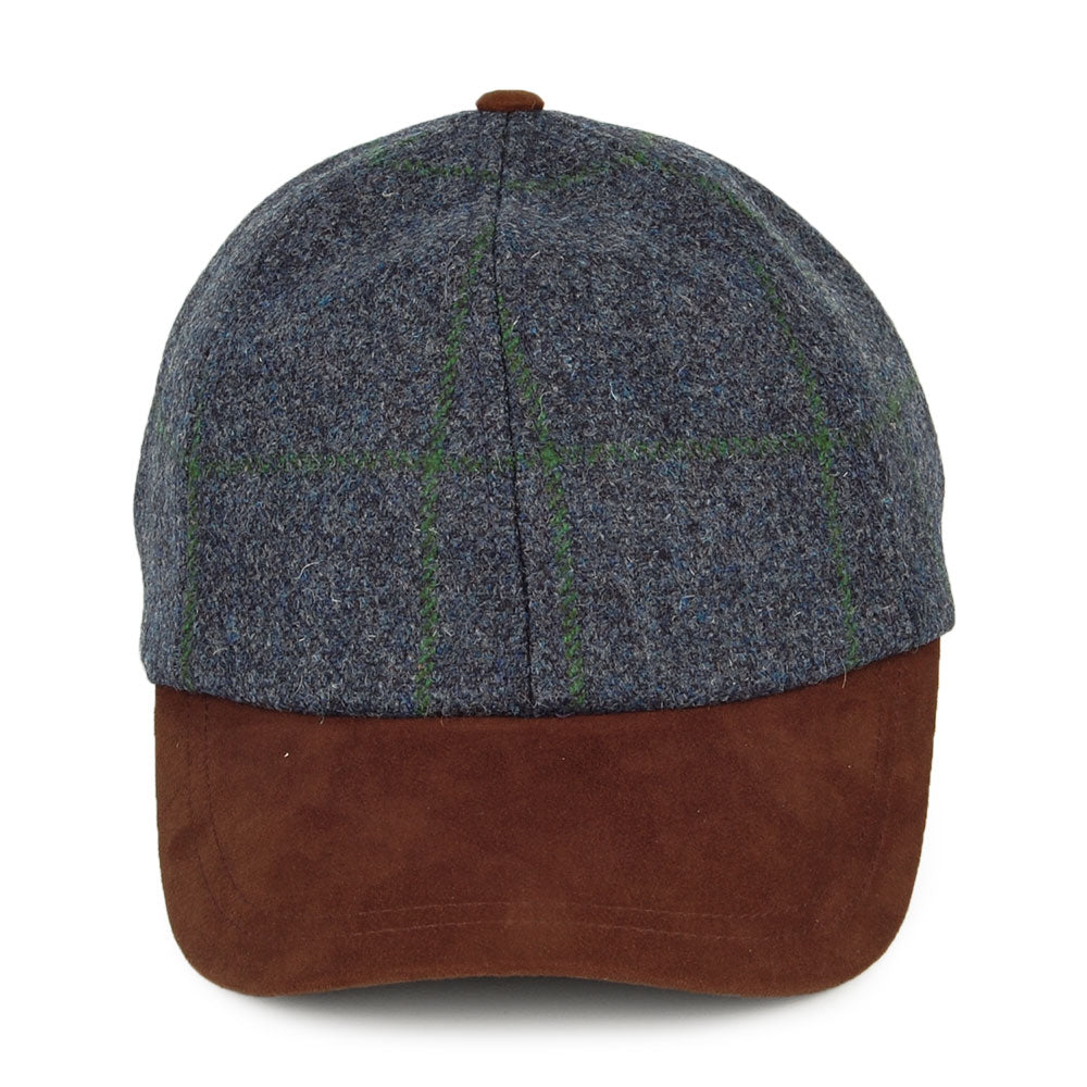 Failsworth Hats Epsom Water Repellent Baseball Cap - Blue-Moss