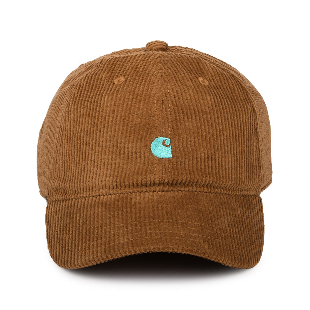 Carhartt WIP Hats Harlem Corduroy Baseball Cap - Cinnamon