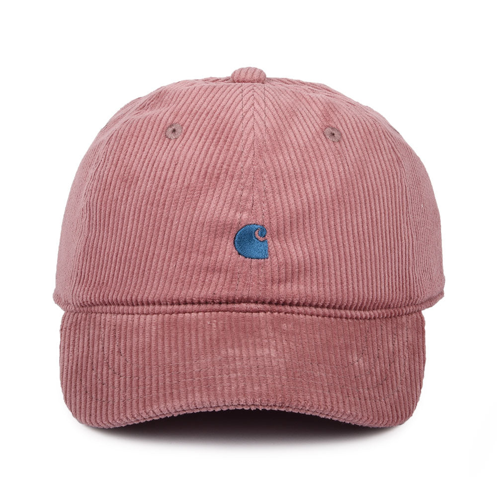 Carhartt WIP Hats Harlem Corduroy Baseball Cap - Dusky Pink