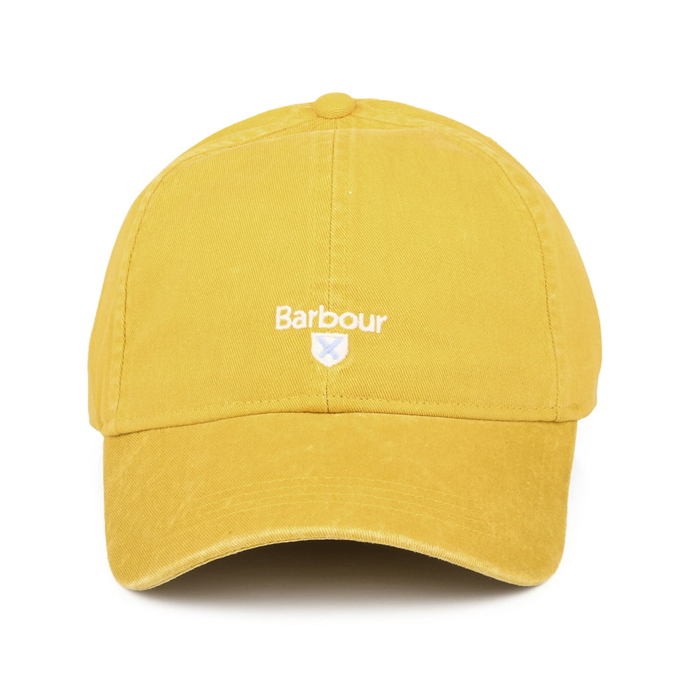 Barbour Hats Cascade Cotton Baseball Cap - Yellow