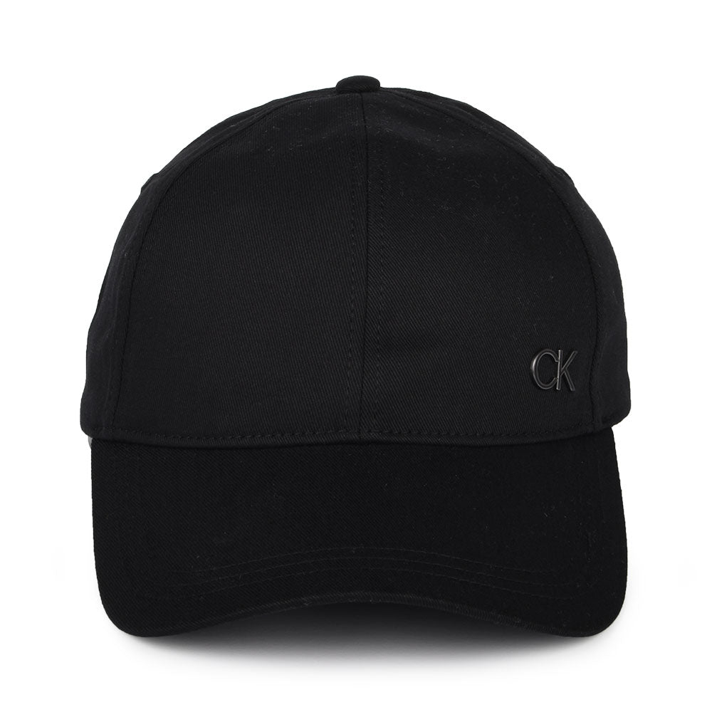 Calvin Klein Hats Metal CK Enamel Baseball Cap - Black