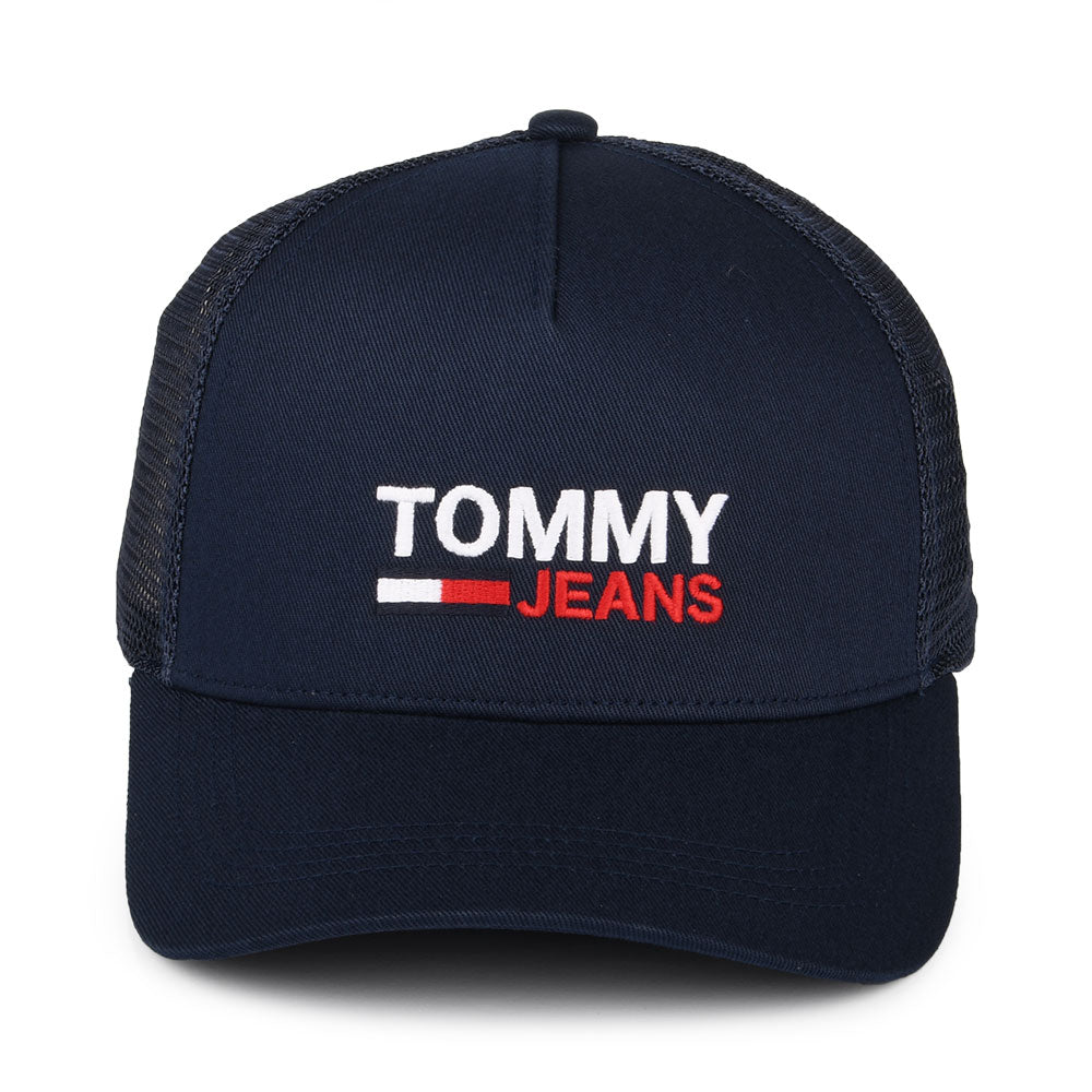 Tommy Hilfiger Hats TJM Flag Trucker Cap - Dark Navy