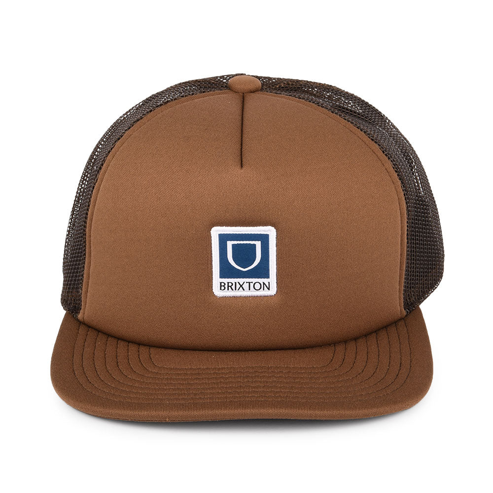 Brixton Hats Beta MP Trucker Cap - Brown