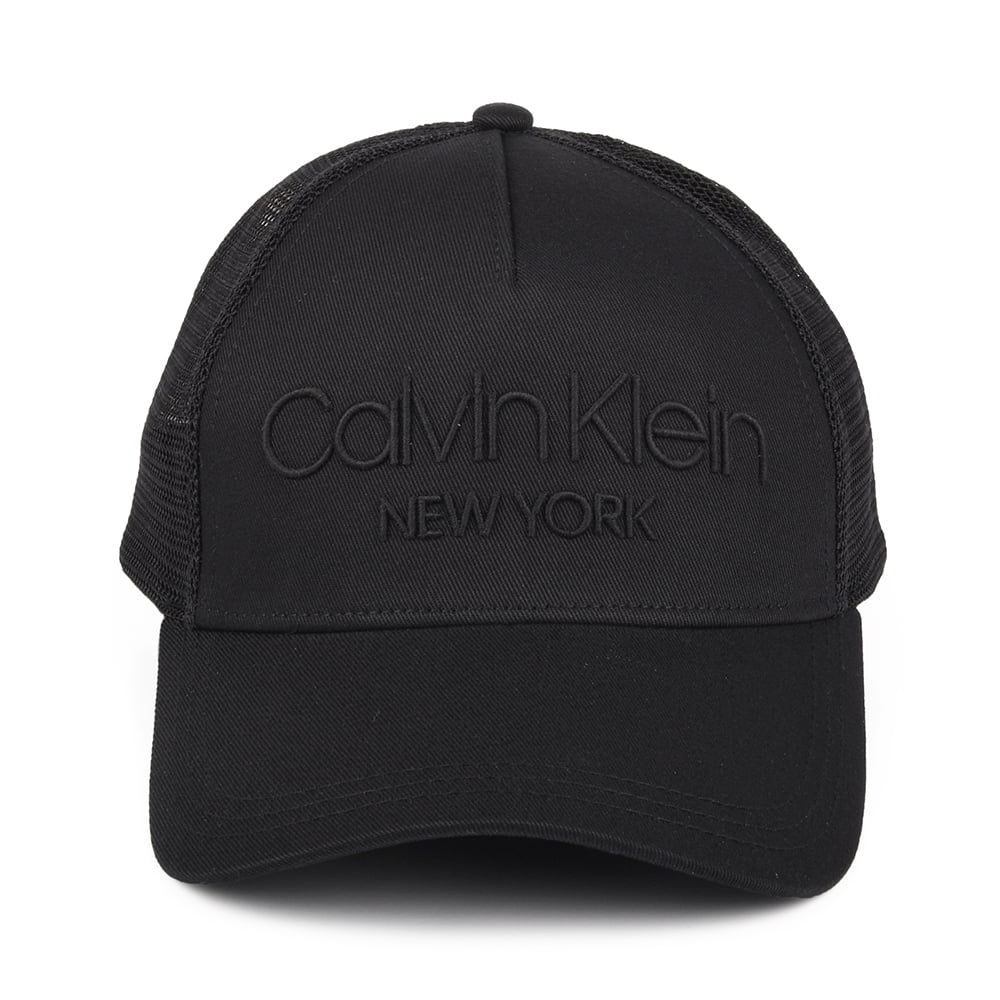 Calvin Klein Hats New York Trucker Cap - Black