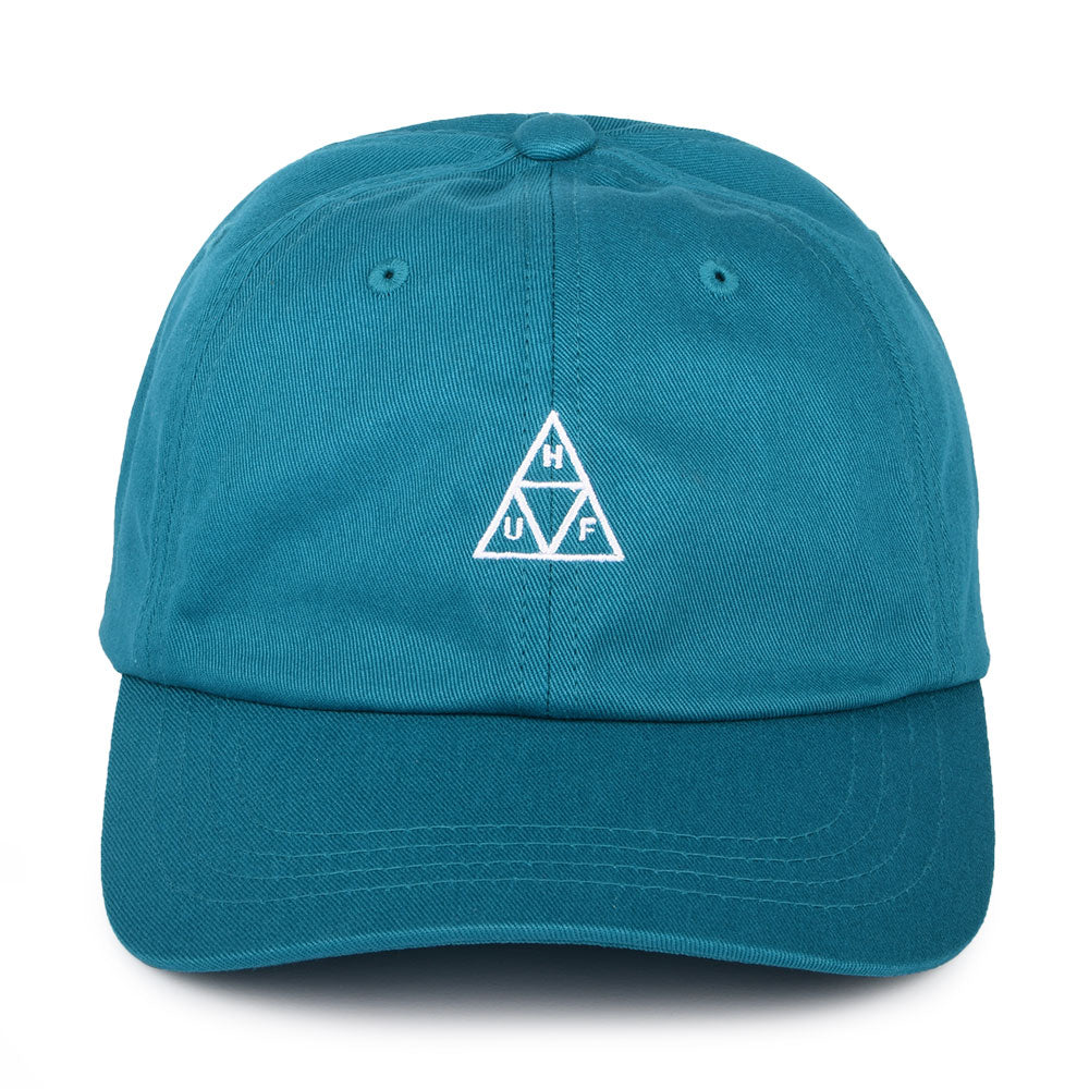 HUF Mini Triple Triangle Curved Visor Baseball Cap - Teal