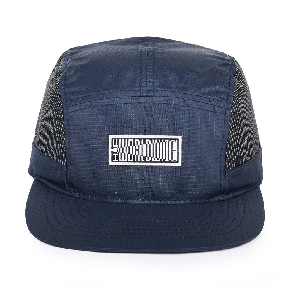 HUF Transit Ripstop 5 Panel Cap - Navy Blue