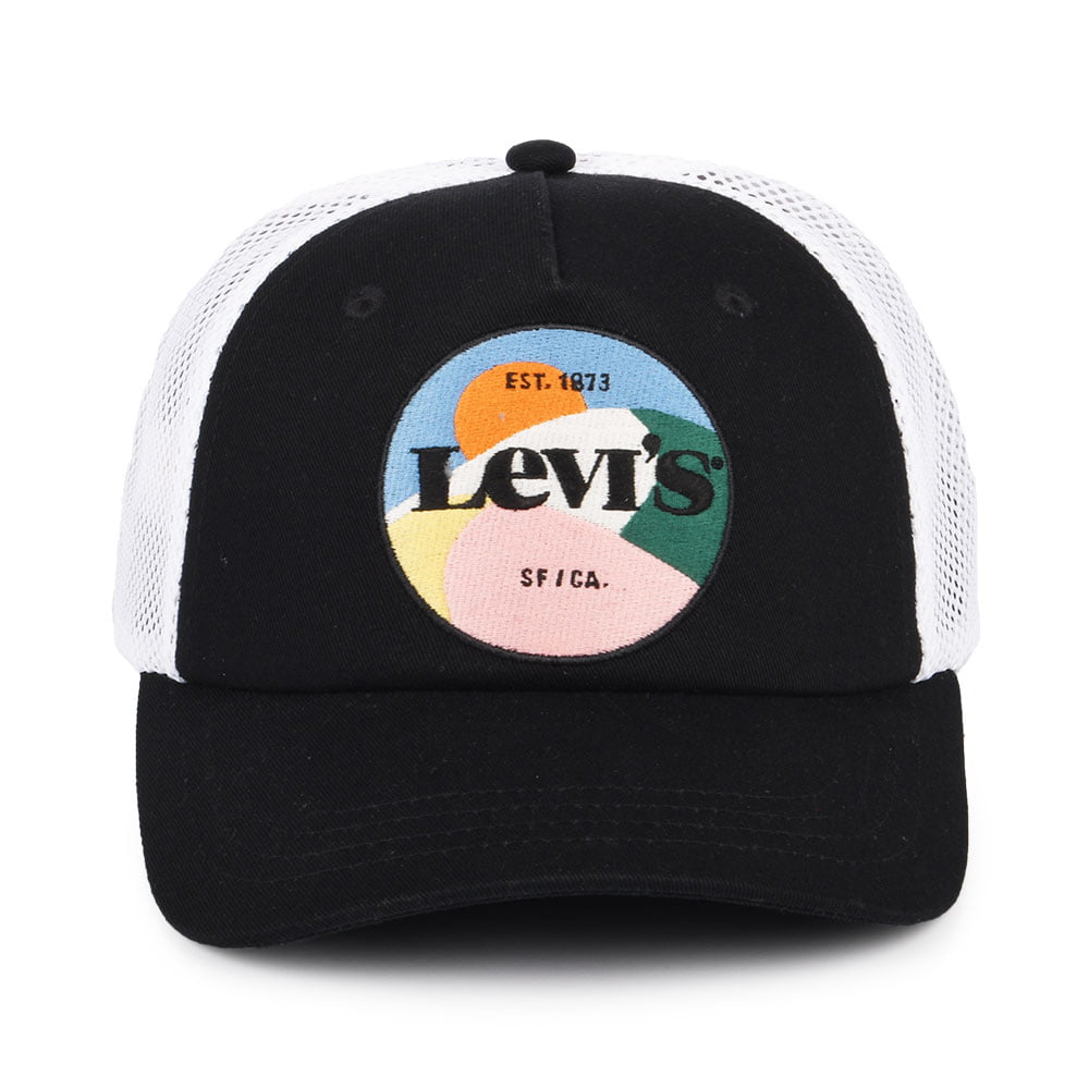 Levi's Hats Womens Seasonal Graph Trucker Cap - Black