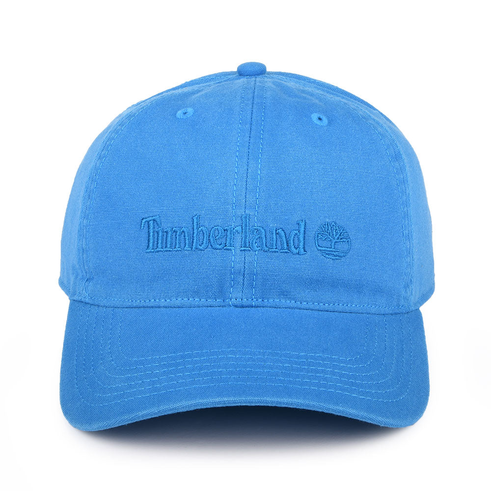 Timberland Hats Cooper Hill XXI Cotton Canvas Baseball Cap - Sea Blue