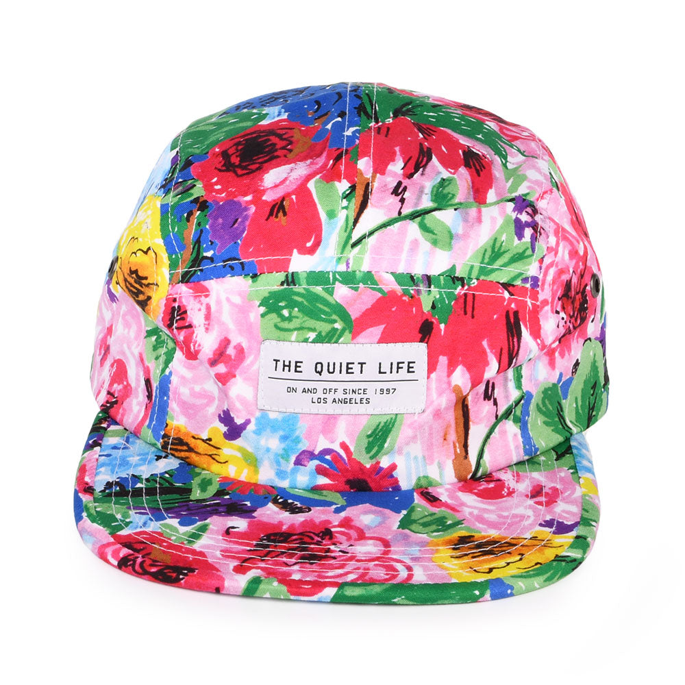 The Quiet Life Hats Take A Break Floral 5 Panel Cap - Floral