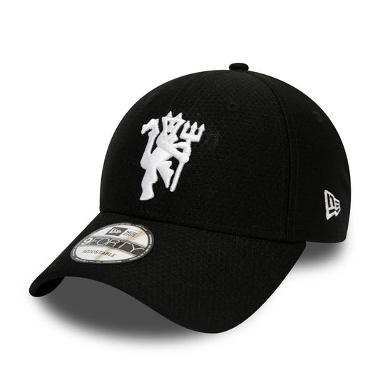 New Era 9FORTY Manchester United Baseball Cap - Hex Era - Black