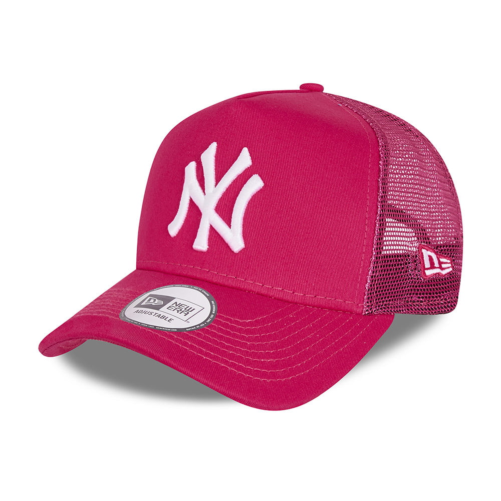 New Era New York Yankees Trucker Cap - MLB Tonal Mesh - Pink