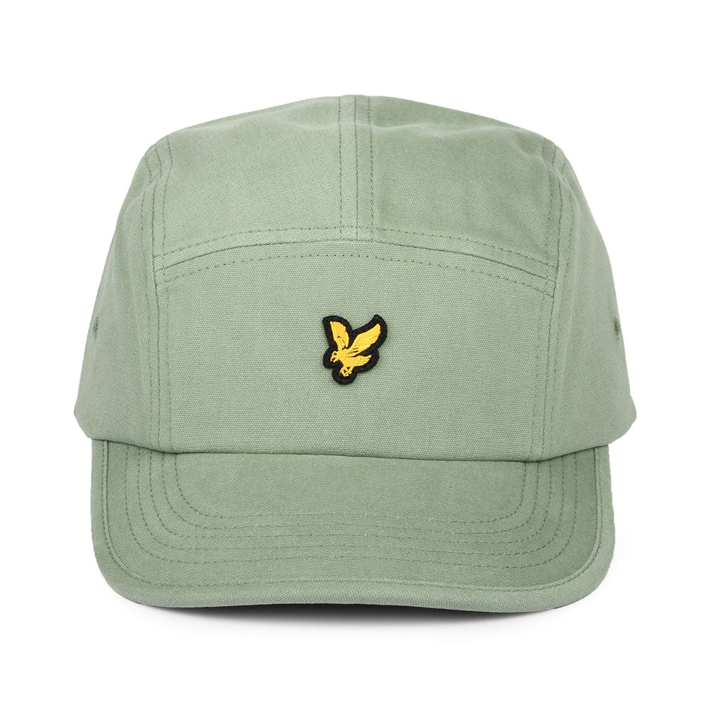 Lyle & Scott Hats Cotton Twill 5 Panel Baseball Cap - Moss