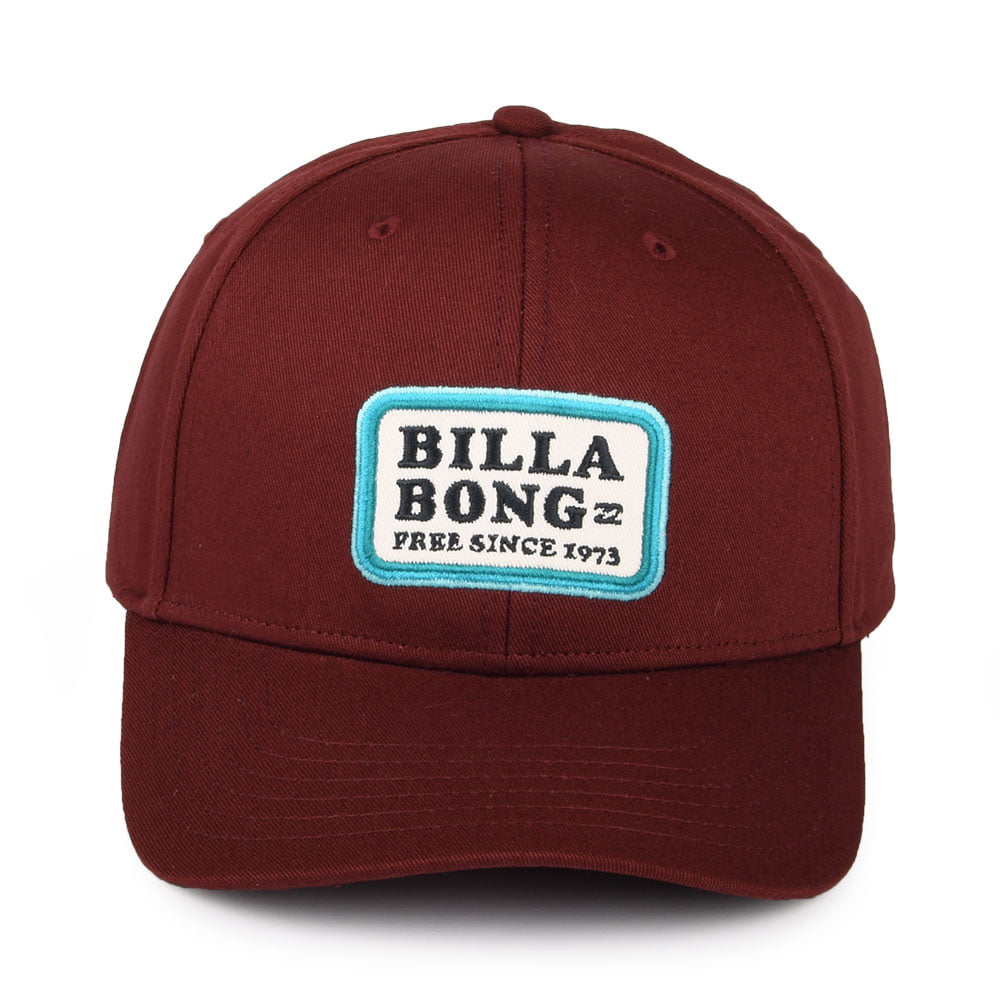 Billabong Hats Walled Cotton Snapback Cap - Burgundy