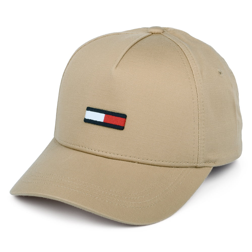 Tommy Hilfiger Hats TJM Flag Baseball Cap - Khaki