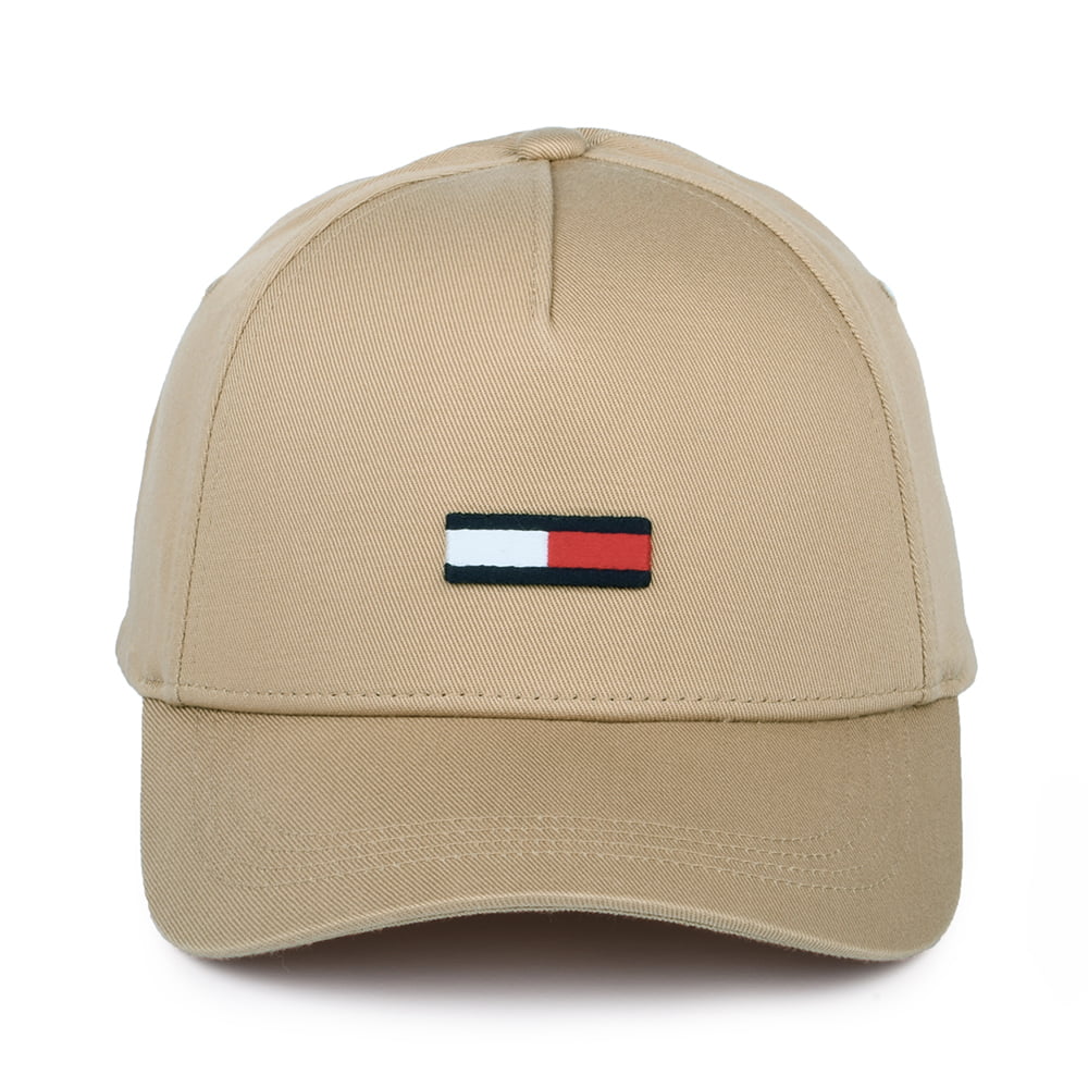 Tommy Hilfiger Hats TJM Flag Baseball Cap - Khaki