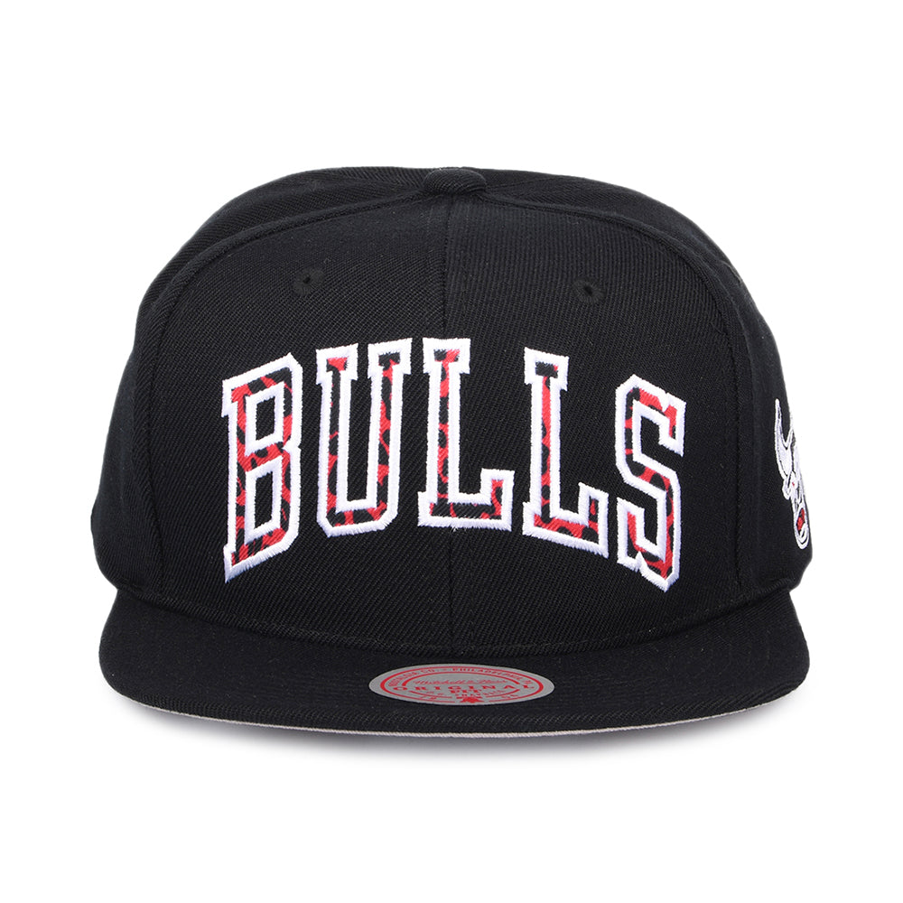 Mitchell & Ness Chicago Bulls Snapback Cap - NBA Wildback - Black