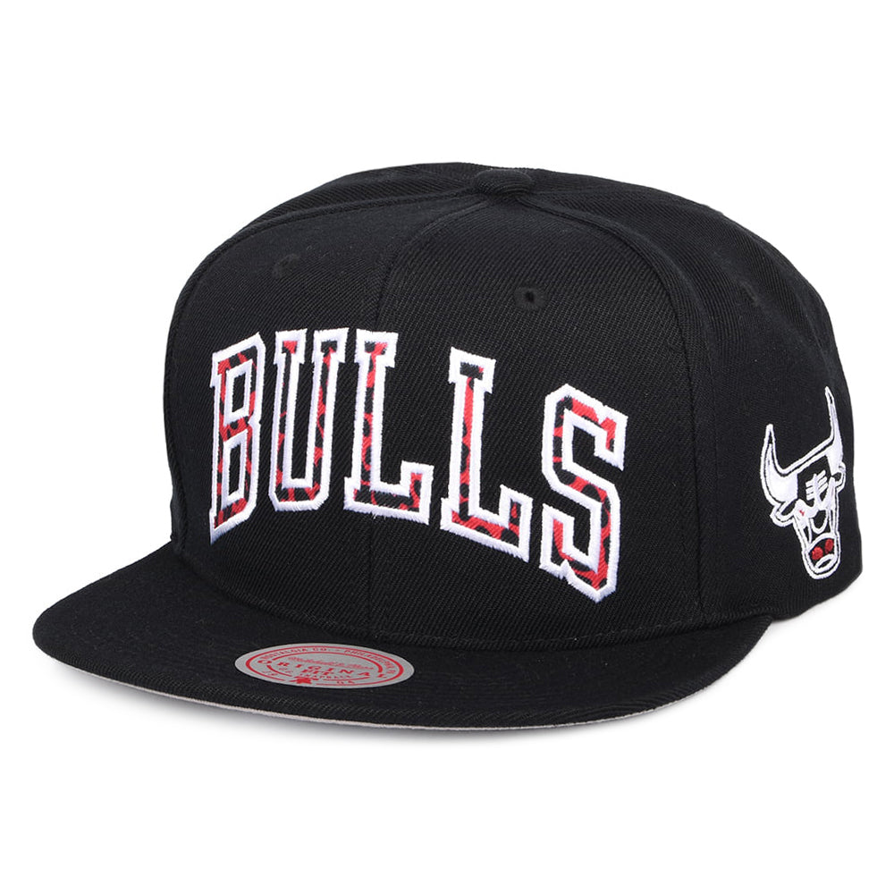 Mitchell & Ness Chicago Bulls Snapback Cap - NBA Wildback - Black