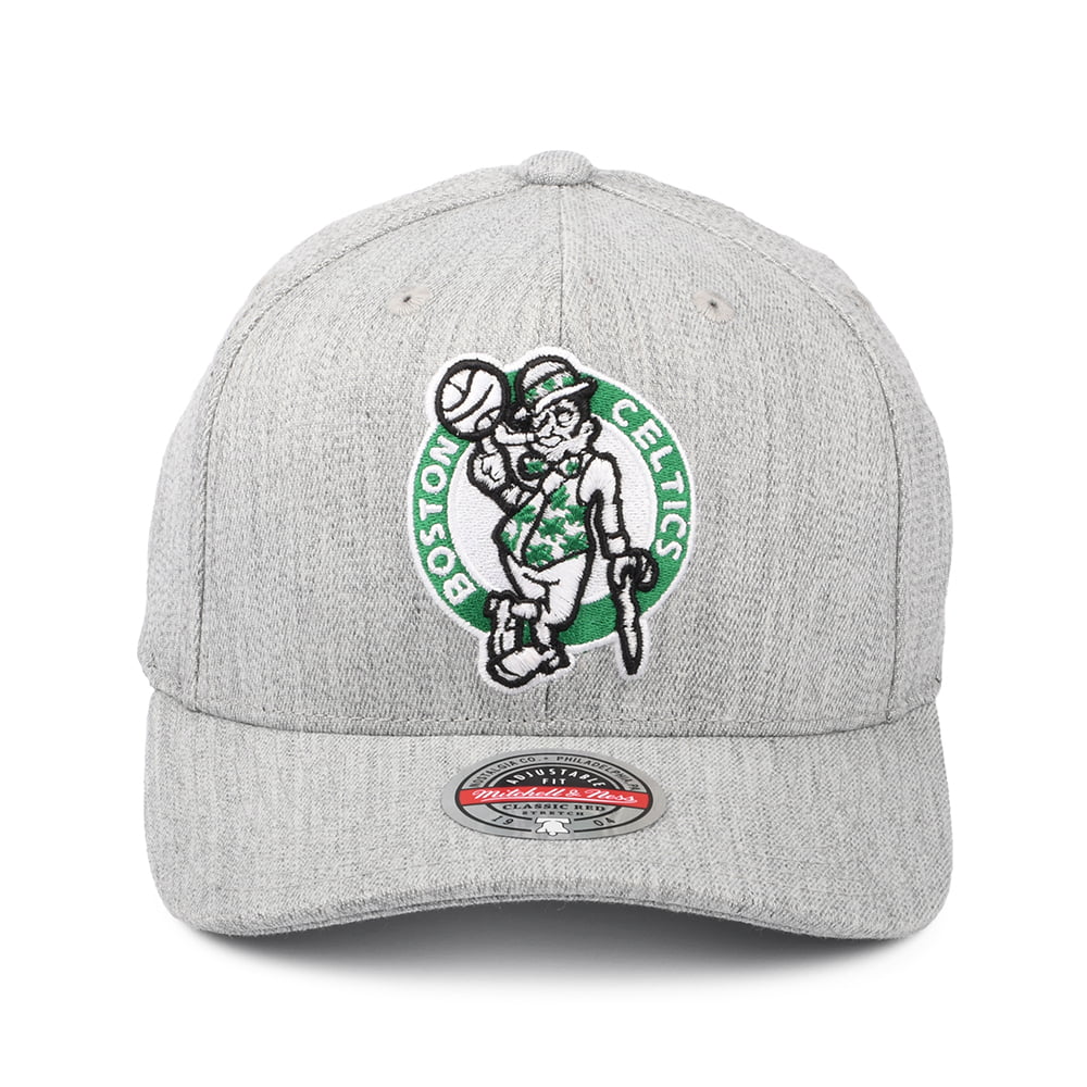 Mitchell & Ness Boston Celtics Snapback Cap - NBA Team Heather Redline - Heather Grey