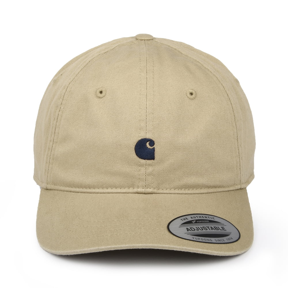 Carhartt WIP Hats Madison Logo Baseball Cap - Tan-Dark Navy