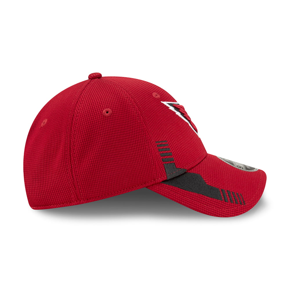 New Era 9FORTY Arizona Cardinals Stretch Snap Baseball Cap - NFL Sideline Home - Red