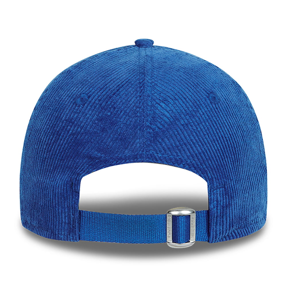 New Era Womens 9FORTY Chelsea FC Baseball Cap - Cord - Blue