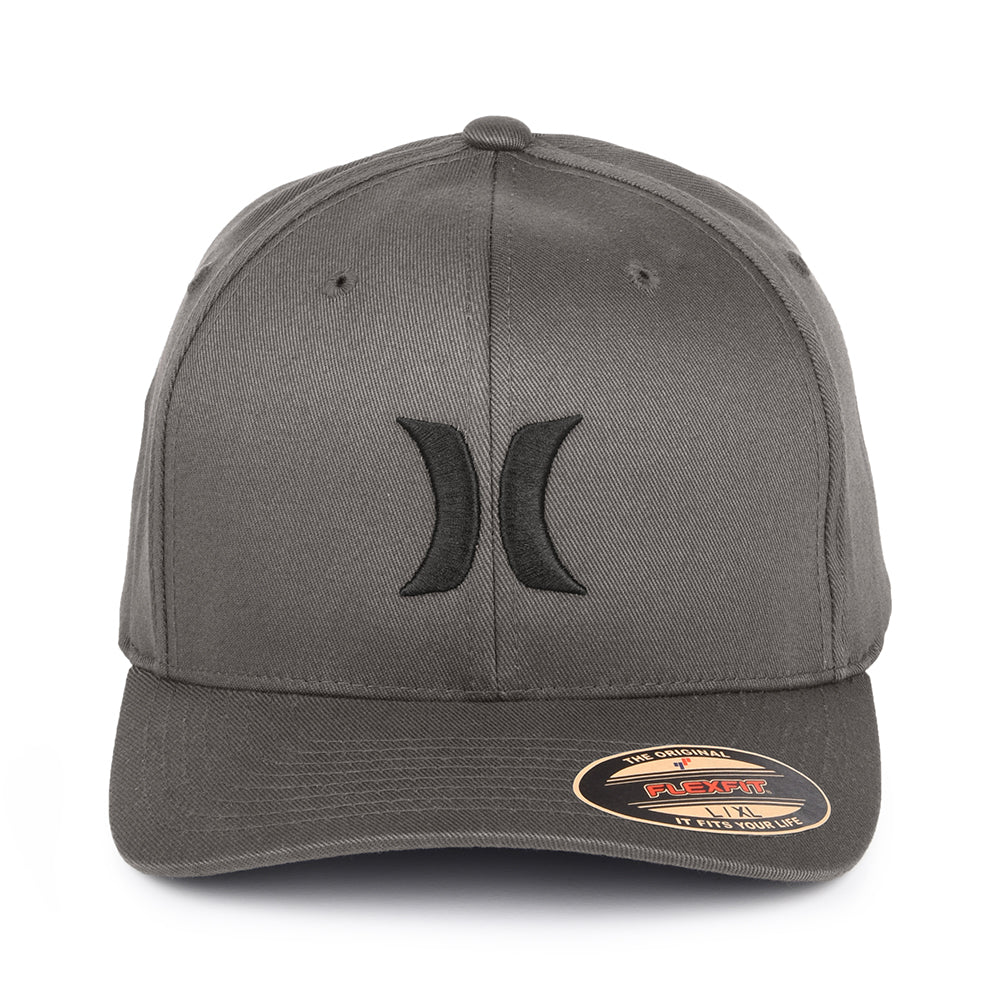 Hurley Hats One & Only Flexfit Baseball Cap - Dark Grey