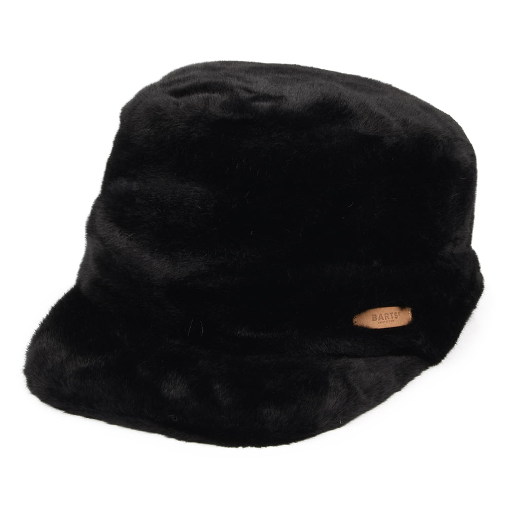 Barts Hats Dulxe Faux Fur Army Cap - Black – Village Hats