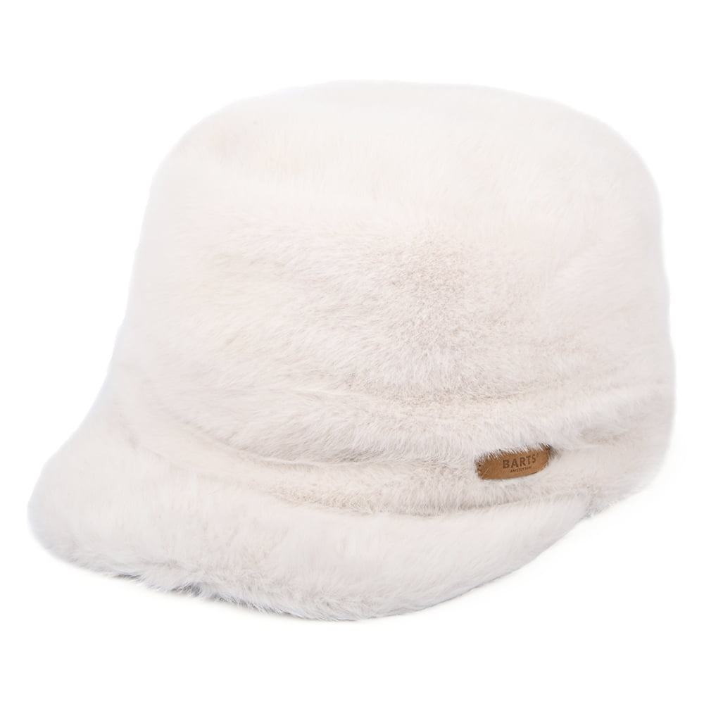 Barts Hats Dulxe Faux Fur Army Cap - Cream