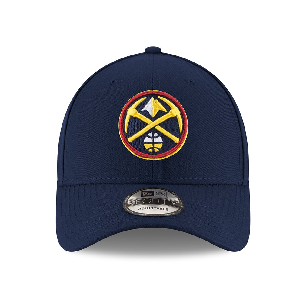 New Era 9FORTY Denver Nuggets Baseball Cap - NBA The League - Navy Blue