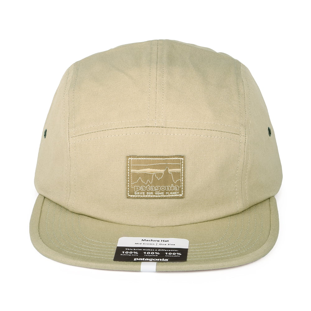 Patagonia Hats 73 Skyline Maclure Organic Cotton 5 Panel Cap - Khaki