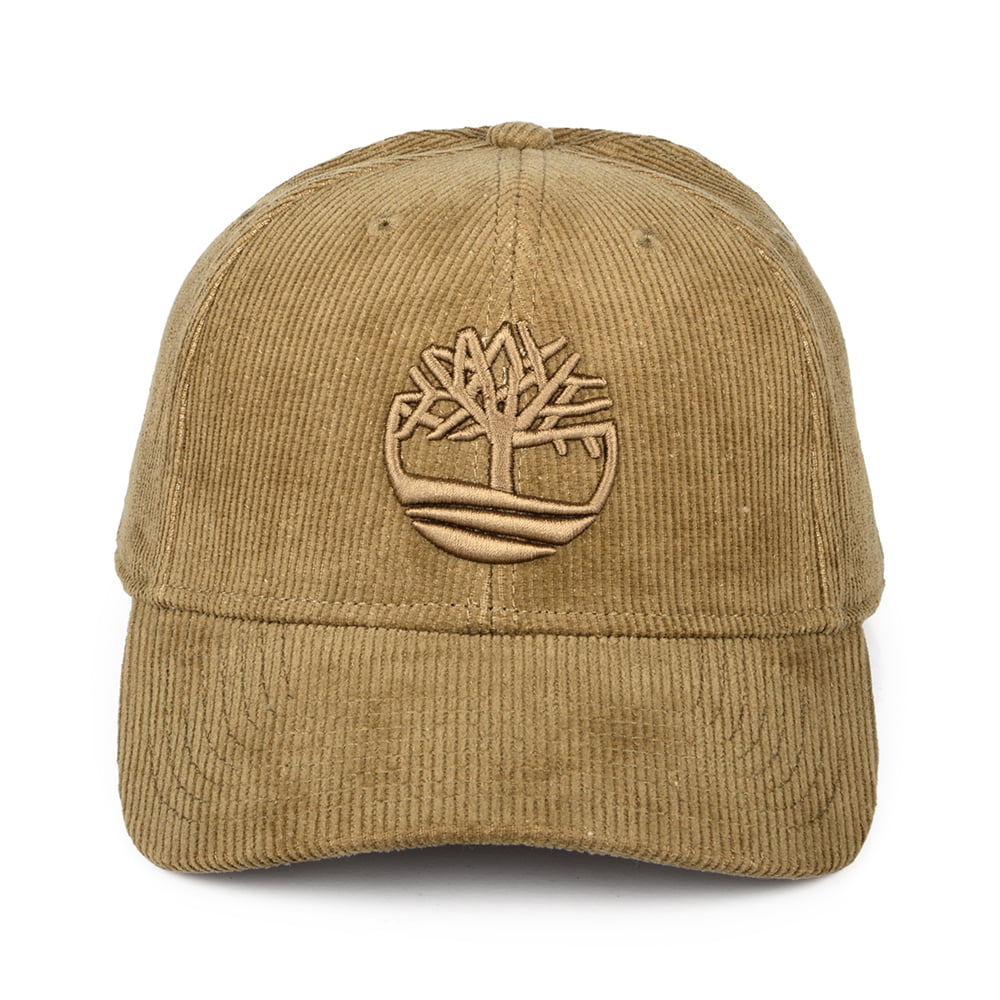 Timberland Hats Corduroy Logo Baseball Cap - Tan