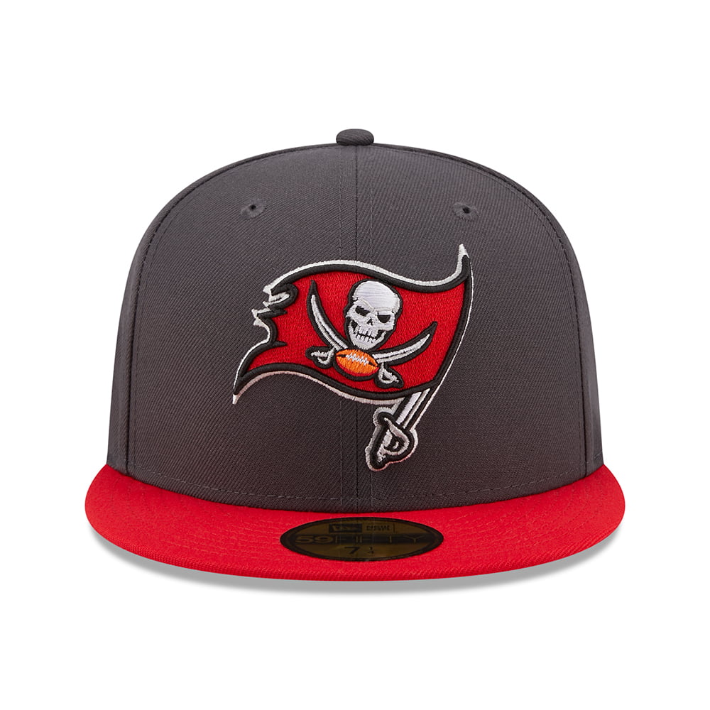 New Era 59FIFTY Tampa Bay Buccaneers Baseball Cap - NFL OTC - Graphite-Red