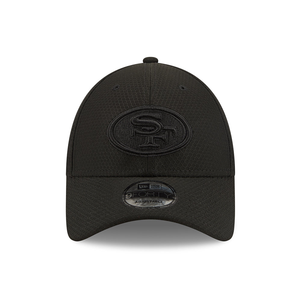 New Era 9FORTY San Francisco 49ers Baseball Cap - NFL Mono Team Colour - Black