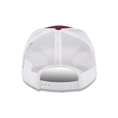 New Era NE Camp Patch A-Frame Trucker Cap - Maroon