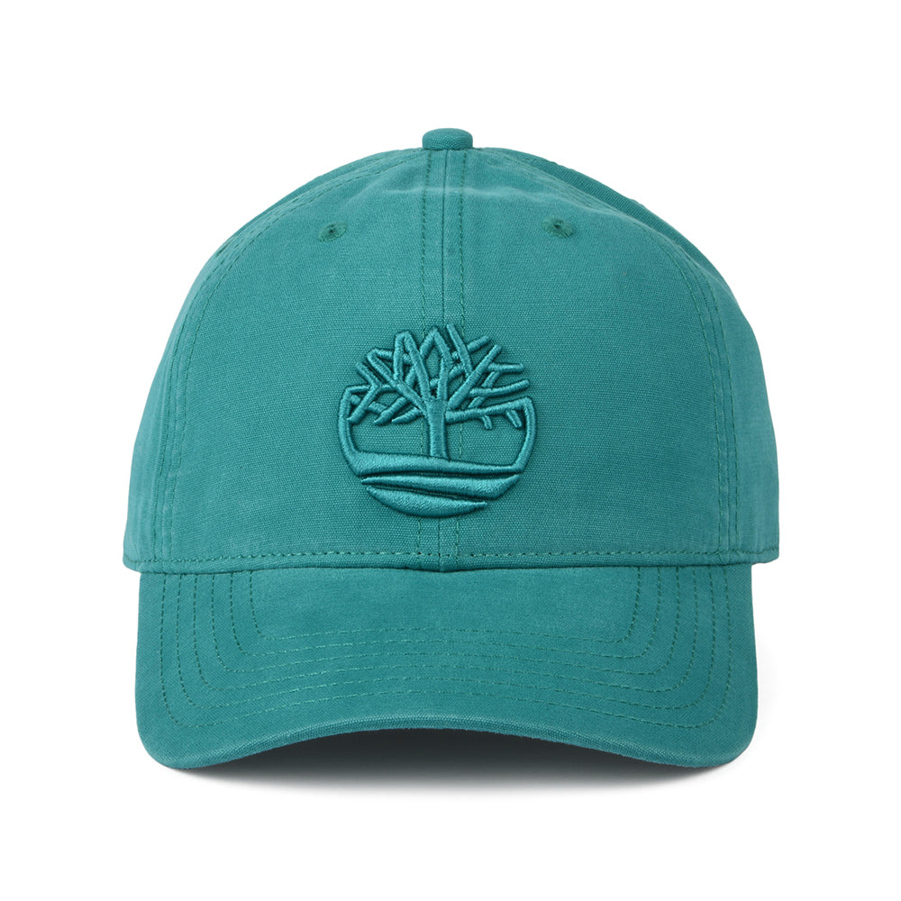 Timberland Hats Soundview Cotton Canvas Baseball Cap - Teal