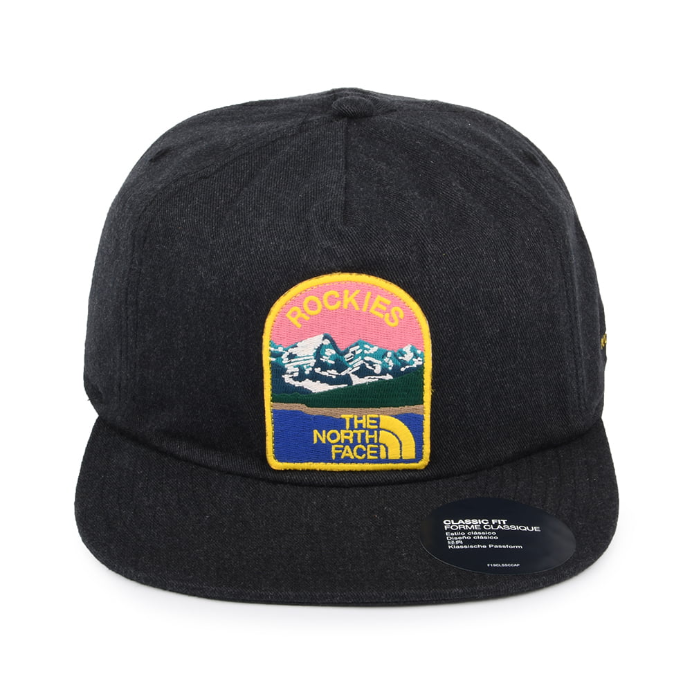 The North Face Hats Embroidered Earthscape Snapback - Dark Grey Heather