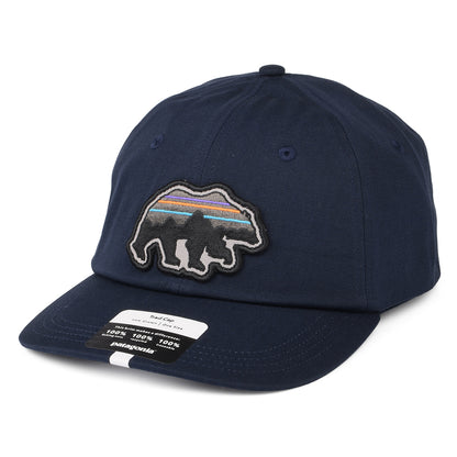 Patagonia Hats Back For Good Trad Organic Cotton Baseball Cap - Navy Blue