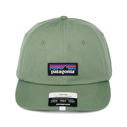 Patagonia Hats P-6 Label Trad Organic Cotton Baseball Cap - Green