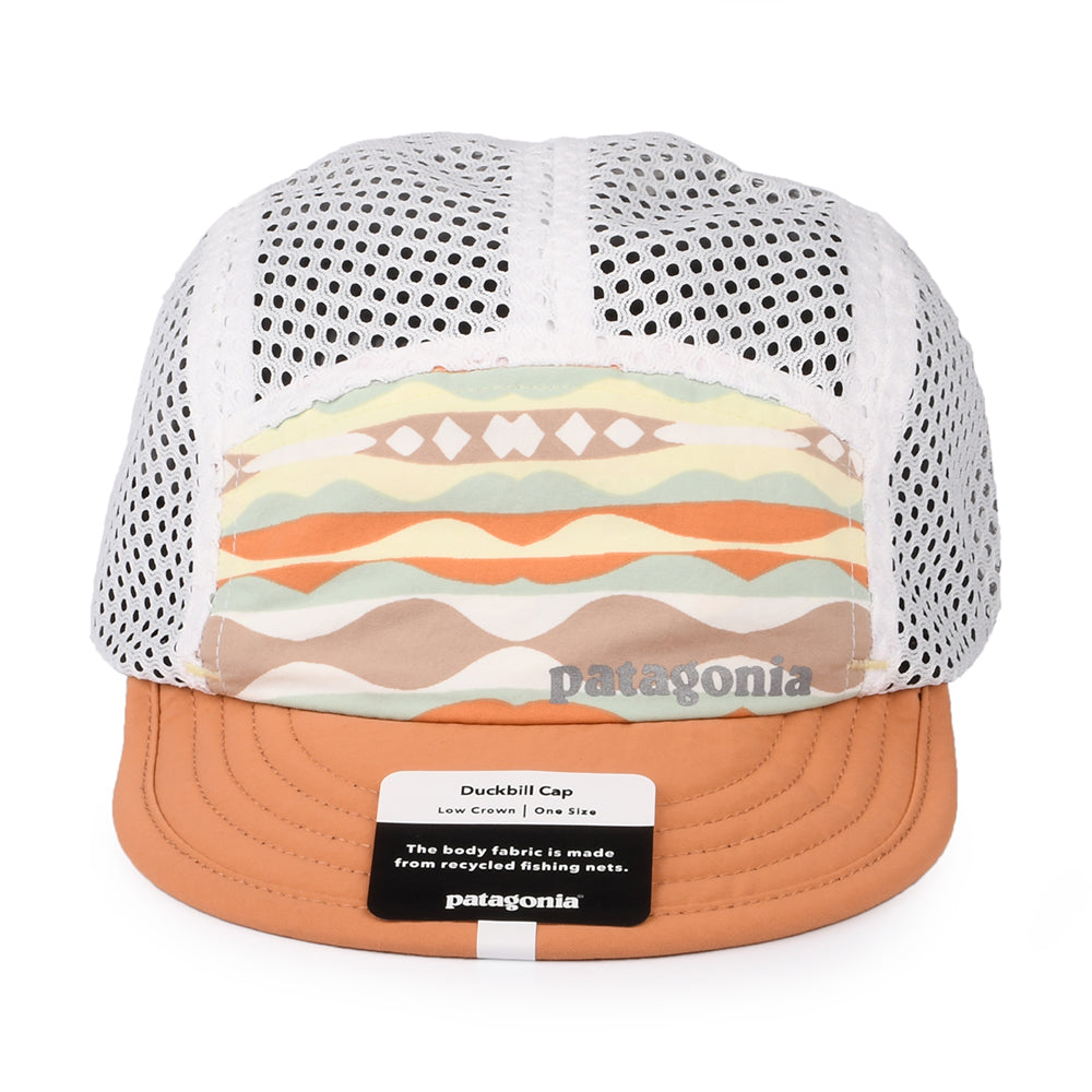 Patagonia Hats Coast Highway Duckbill 5 Panel Cap - White-Clay