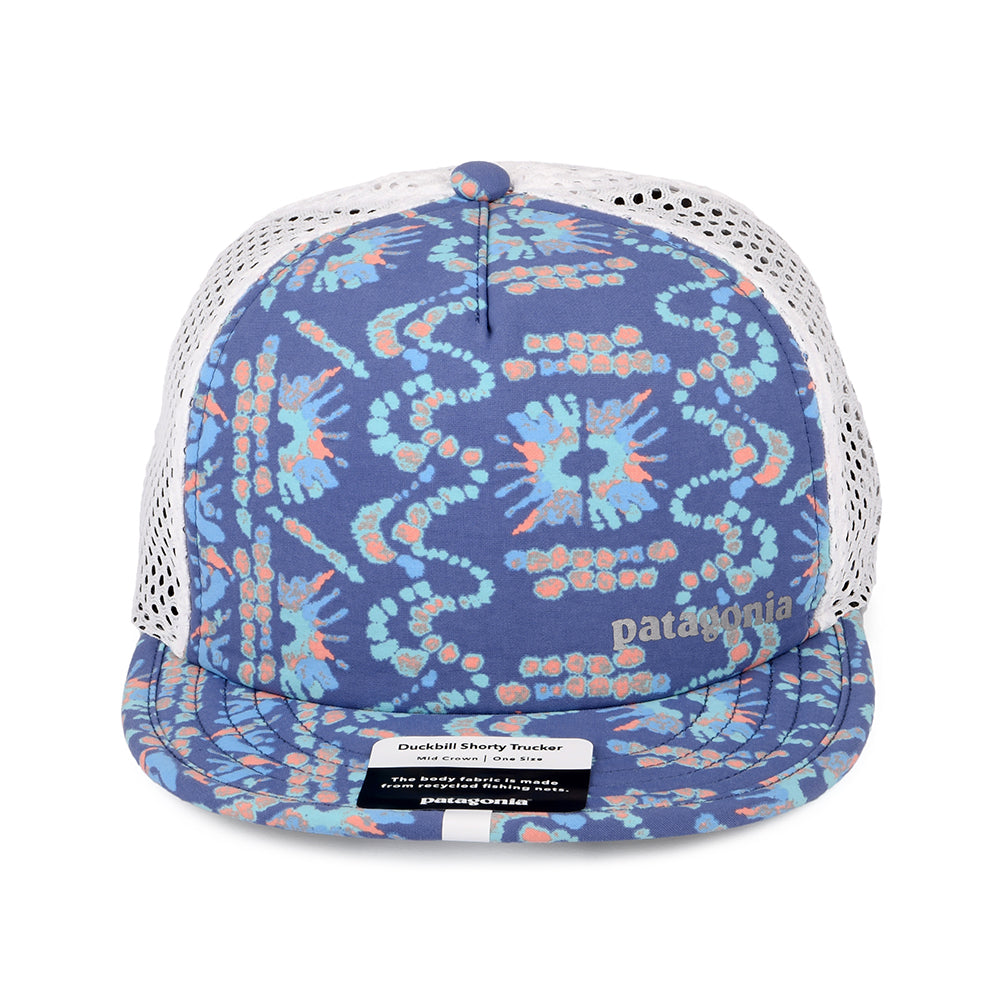 Patagonia Hats Duckbill Shorty Trucker Cap - Blue