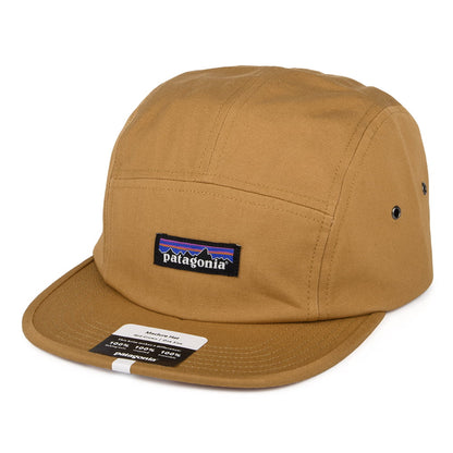 Patagonia Hats P-6 Label Maclure Organic Cotton 5 Panel Cap - Ochre