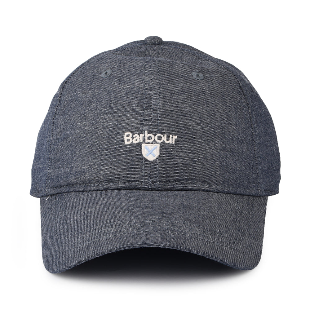 Barbour Hats Eller Baseball Cap - Navy Blue